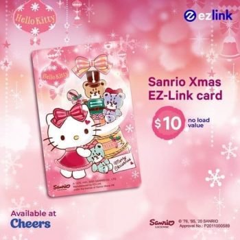 Cheers-Sanrio-Xmas-Ez-link-Card-Promotion-350x350 9 Dec 2020 Onward: Cheers Sanrio Xmas Ez-link Card Promotion