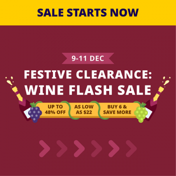 Chope-Festive-Clearance-Wine-Flash-Sale-350x350 9-11 Dec 2020: Chope Festive Clearance Wine Flash Sale