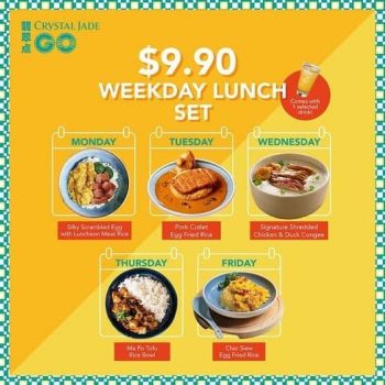 Crystal-Jade-Kitchen-Weekday-Lunch-Set-Promotion-350x350 12 Dec 2020 Onward: Crystal Jade Kitchen Weekday Lunch Set Promotion