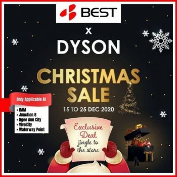 Dyson-Christmas-Sale-at-BEST-Denki--350x350 15-25 Dec 2020: Dyson Christmas Sale at BEST Denki
