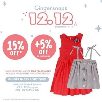 Gingersnaps-12.12-Promotion-350x350 14-15 Dec 2020: Gingersnaps 12.12 Promotion