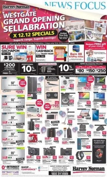 Harvey-Norman-Annual-Christmas-Sale-350x579 12-18 Dec 2020: Harvey Norman Annual Christmas Sale