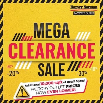 Harvey-Norman-Mega-Clearance-Sale-350x350 16 Dec 2020 Onward: Harvey Norman Factory Outlet Mega Clearance Sale