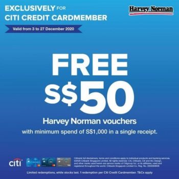 Harvey-Norman-Voucher-Promotion-with-CITI-350x350 3-27 Dec 2020: Harvey Norman Voucher Promotion with CITI