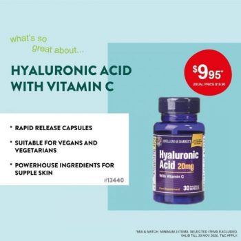 Holland-Barrett-Hyaluronic-Acid-with-Vitamin-C-Black-Friday-Sale-350x350 1 Dec 2020 Onward: Holland & Barrett Hyaluronic Acid with Vitamin C Black Friday Sale