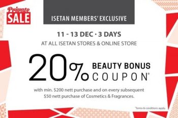 Isetan-Member-Exclusive-Promotion-350x233 11-13 Dec 2020: Isetan Member Exclusive Promotion