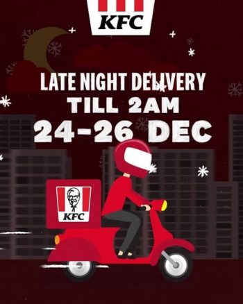 KFC-Late-Night-Delivery-Promotion-350x438 24-26 Dec 2020: KFC Late Night Delivery Promotion