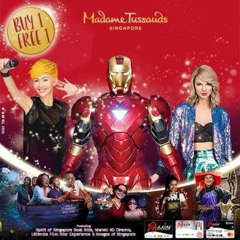 Madame-Tussauds-1-for-1-Full-Experience-Ticket-Deal-with-PAssion-Card-350x350 4-26 Dec 2020: Madame Tussauds 1-for-1 Full Experience Ticket Deal with PAssion Card
