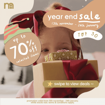 Mothercare-Year-End-Sale-350x350 13 Nov 2020-24 Jan 2021: Mothercare Year End Sale