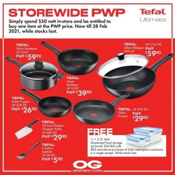 OG-Storewide-Promotion--350x350 8 Dec 2020 Onward: Tefal Storewide Promotion at OG
