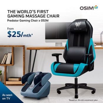 OSIM-Predator-Gaming-Chair-Promotion-350x350 11 Dec 2020 Onward: OSIM Predator Gaming Chair Promotion