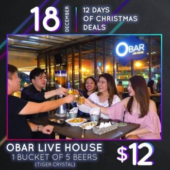 Obar-Live-House-BUCKET-OF-5-BEER-Promotion-at-Downtown-East-350x350 18 Dec 2020: Obar Live House BUCKET OF 5 BEER Promotion at Downtown East