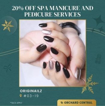 Orchard-Central-Spa-Manicure-And-Pedicure-Services-Promotion-350x351 28 Dec 2020 Onward: Originailz, Orchard Central Spa Manicure And Pedicure Services Promotion with ShopFarEast