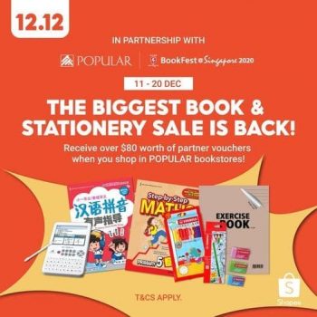 POPULAR-Biggest-Book-Stationery-Sale-at-Shopee--350x350 11-20 Dec 2020: POPULAR Biggest Book & Stationery Sale at Shopee