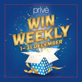 Prive-Clarke-Quay-Win-Weekly-Giveaways-350x350 1-31 Dec 2020: Prive Clarke Quay Win Weekly Giveaways