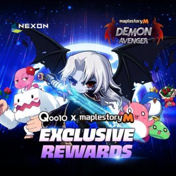 Qoo10-Exclusive-Reward-Promotion-350x350 8-31 Dec 2020: Qoo10 and MapleStory M Exclusive Reward Promotion