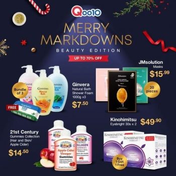 Qoo10-Merry-Markdowns-Beauty-Edition-Promotion-350x350 21 Dec 2020 Onward: Qoo10 Merry Markdowns Beauty Edition Promotion