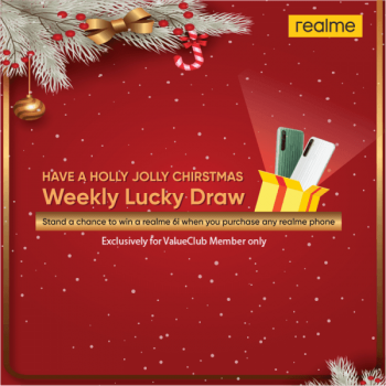 Realme-Christmas-Weekly-Lucky-Draw-at-Challenger--350x350 3 Dec 2020 Onward: Realme Christmas Weekly Lucky Draw at Challenger