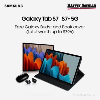 Samsung-Galaxy-Tab-S7S7-5Gs-Promotion-at-Harvey-Norman--350x350 23 Dec 2020 Onward: Samsung Galaxy Tab S7/S7+ 5G's Promotion at Harvey Norman