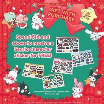 Sanrio-Gift-Gate-Purchase-Promotion-350x350 14 Dec 2020 Onward: Sanrio Gift Gate Gift with Purchase Promotion Takashimaya Shopping Centre