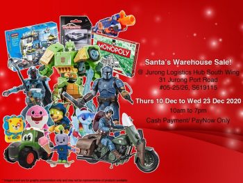 Santas-Warehouse-Sale-2020-1-350x263 10-23 Dec 2020: Santa's Warehouse Sale 2020