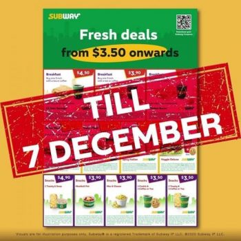 Subway-Freash-Deals-350x350 3-7 Dec 2020: Subway Freash Deals