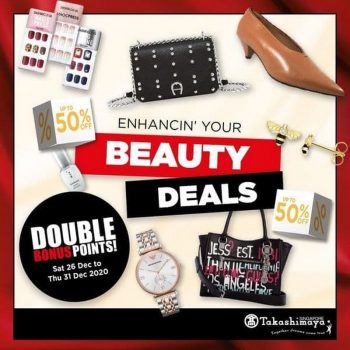 Takashimaya-Beauty-Deals-350x350 26-31 Dec 2020: Takashimaya Beauty Deals