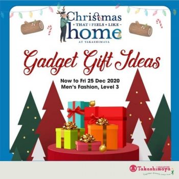 Takashimaya-Gadget-Gift-Ideas-Promotion-350x350 17-25 Dec 2020: Takashimaya Gadget Gift Ideas Promotion
