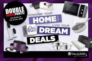 Takashimaya-Home-Dream-Deals-350x233 28-31 Dec 2020: Takashimaya Home Dream Deals