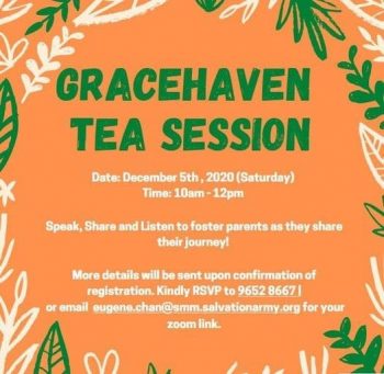 The-Salvation-Army-Gracehaven-Tea-Session-350x341 5 Dec 2020: The Salvation Army Gracehaven Tea Session