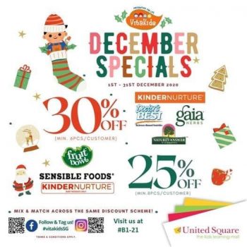 United-Square-Shopping-Mall-December-Specials-Promotion-350x350 1-31 Dec 2020: VitaKids December Specials Promotion at United Square Shopping Mall