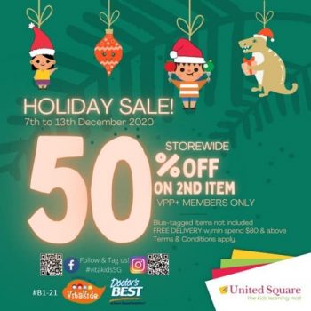 VitaKids-Holiday-Sale-at-United-Square-Shopping-Mall-350x350 7-13 Dec 2020: VitaKids Holiday Sale at United Square Shopping Mall