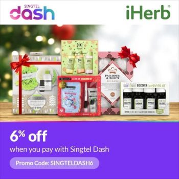 iHerb-and-Lazada-Promotion-with-Singtel-Dash-350x350 8 Dec 2020 Onward: iHerb and Lazada Promotion with Singtel Dash