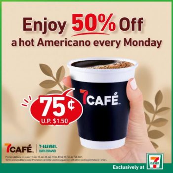 7-Eleven-Hot-Americano-Mondays-Promotion-350x350 26 Jan-22 Feb 2021: 7-Eleven Hot Americano Mondays Promotion