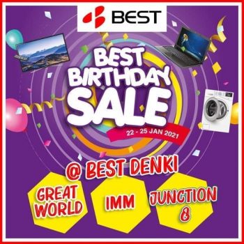 BEST-Denki-Best-BIrthday-Sale--350x350 22-25 Jan 2021: BEST Denki Best BIrthday Sale