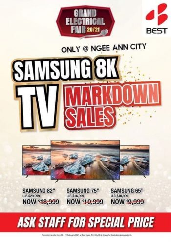 BEST-Denki-Markdown-Sale-350x496 25 Jan 2021 Onward: BEST Denki Markdown Sale at Ngee Ann City