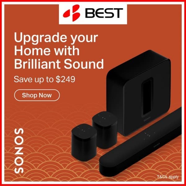 cache gevinst Pest 22 Jan 2021 Onward: BEST Denki Sonos Soundbar & Speakers Promotion -  SG.EverydayOnSales.com
