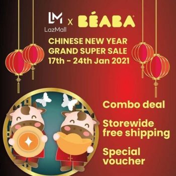 Beaba-Chinese-New-Year-Grand-Super-Sale-350x350 17-24 Jan 2021: Beaba Chinese New Year Grand Super Sale on Lazada