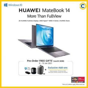 COURTS-Huawei-MateBook-14-Promotion-350x350 14-15 Jan 2021: COURTS Huawei MateBook 14 Promotion