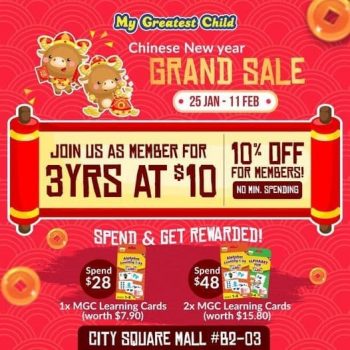 City-Square-Mall-Chinese-New-Year-Grand-Sale-350x350 25 Jan-11 Feb 2021: My Greatest Child Chinese New Year Grand Sale at City Square Mall