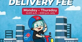 Dominos-Delivery-Fee-Promotion-1-350x182 5-21 Jan 2021: Domino's Delivery Fee Promotion