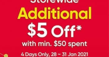 Guardian-Storewide-Additional-Promotion-350x183 28-31 Jan 2021: Guardian Storewide Additional Promotion