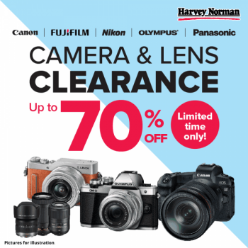 Harvey-Norman-Camera-and-Lens-Clearance-Sale--350x350 30 Jan 2021 Onward: Harvey Norman Camera and Lens Clearance Sale