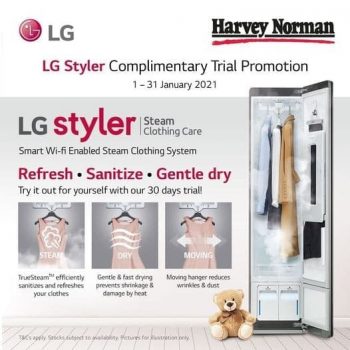 Harvey-Norman-Complimentary-Trial-Promotion-350x350 1-31 Jan 2021: Harvey Norman LG Complimentary Trial Promotion