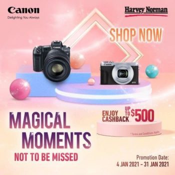 Harvey-Norman-Festive-Season-Promotion-350x350 4-31 Jan 2021: Harvey Norman Festive Season Promotion with Canon