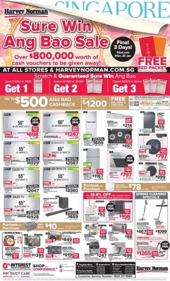 Harvey-Norman-Sure-Win-Ang-Bao-Sale-350x578 23-29 Jan 2021: Harvey Norman Sure Win Ang Bao Sale