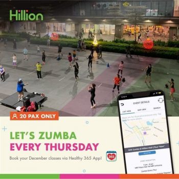 Hillion-Mall-Zumba-Thursdays-Promotion-350x351 19 Jan 2021 Onward: Hillion Mall Zumba Thursdays Promotion