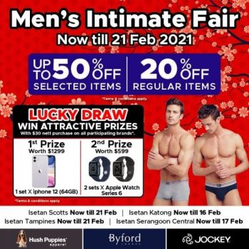 Isetan-Mens-Intimate-Fair-350x350 26 Jan-21 Feb 2021: Isetan Men's Intimate Fair