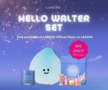 LANEIGE-Hello-Walter-Set-Promotion-350x293 7 Jan 2021 Onward: LANEIGE Hello Walter Set Promotion on Lazada