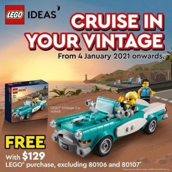 LEGO-Free-Ideas-Vintage-Car-Promotion-350x350 4 Jan 2021 Onward: LEGO Free Ideas Vintage Car Promotion